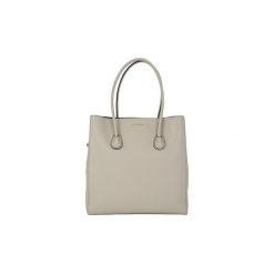 Torby shopper Coccinelle VITELLO SEASHELL. Szare torby damskie na zakupy marki Coccinelle, bez wzorów, bez dodatków. Za 1031,03 zł.