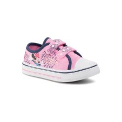 Mickey&Friends CP40-43DSTC Różowy. Różowe trampki dziewczęce z materiału. Za 49,99 zł.