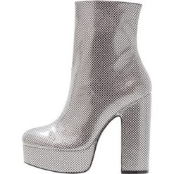 Botki damskie: Shellys London ISSA Botki na obcasie silver/black