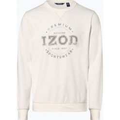 IZOD - Męska bluza nierozpinana, beżowy. Brązowe bluzy męskie IZOD, xxl, z nadrukiem, z bawełny, bez kołnierzyka, z długim rękawem, długie, bez kaptura. Za 229,95 zł.