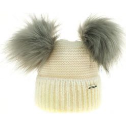 Czapka dziecięca CZ 053A. Szare czapeczki niemowlęce Proman. Za 56,92 zł.