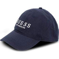 Czapki damskie: Czapka GUESS – Not Coordinated – City Slicker Hats AM6640 COT01 BLU