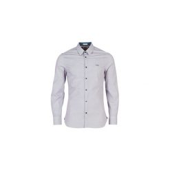 Koszule z długim rękawem Guess LS VENICE SHIRT. Niebieskie koszule męskie Guess, s, z aplikacjami, bez kołnierzyka, z długim rękawem. Za 349,00 zł.