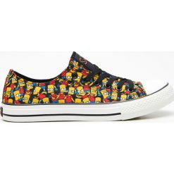 Trampki The Simpsons - Czarny. Czarne trampki męskie House, bez wzorów, bez zapięcia. Za 89,99 zł.