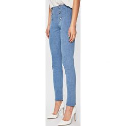Liu Jo - Spodnie Diamond. Niebieskie legginsy damskie Liu Jo, bez wzorów, z elastanu. W wyprzedaży za 399,90 zł.