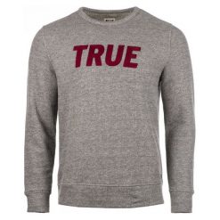 Mustang Bluza Męska Tape Sweatshirt L Szara. Szare bluzy męskie Mustang, m, z aplikacjami, bez kołnierzyka, bez rękawów, bez kaptura. W wyprzedaży za 199,00 zł.