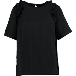 Bluzki asymetryczne: Saint Tropez RUFFLE DETAILS Bluzka black