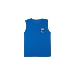 T-shirty męskie: t-shirt bez rękawów męski z printem