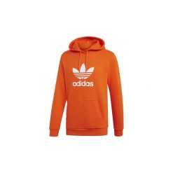 Bluzy adidas Bluza z kapturem Trefoil. Pomarańczowe bluzy męskie Adidas, s, bez wzorów, z kapturem, bez rękawów, z kapturem. Za 249,00 zł.