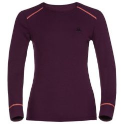 Odlo Koszulka tech. Odlo Shirt l/s crew neck WARM - 152021 - 152021/30305/M. Brązowe bralety damskie marki Odlo, l. Za 169,95 zł.