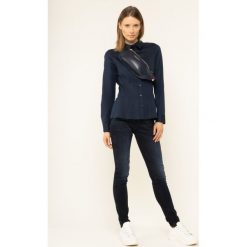 Jeansy Skinny Fit G-Star Raw D06746-6545-89. Niebieskie jeansy damskie G-Star RAW, bez wzorów, z jeansu. W wyprzedaży za 259,00 zł.