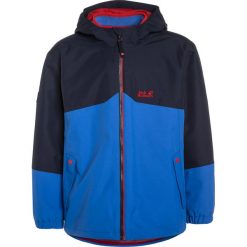 Jack Wolfskin ICELAND 2IN1 Kurtka hardshell coastal blue. Niebieskie kurtki sportowe damskie Jack Wolfskin, z poliesteru, outdoorowe. W wyprzedaży za 219,50 zł.