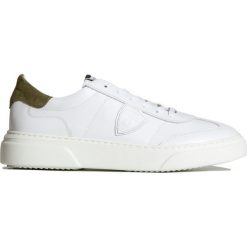 Buty PHILIPPE MODEL TEMPLE. Białe buty sportowe męskie Philippe Model, z zamszu, bez zapięcia. W wyprzedaży za 652,00 zł.
