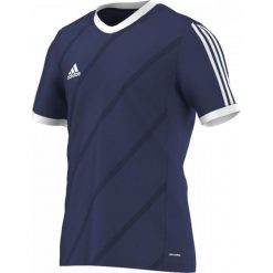 Adidas Koszulka piłkarska męska Tabela 14 granatowo-biała r. M (F84836). Niebieskie koszulki sportowe męskie Adidas, m, do piłki nożnej. Za 55,35 zł.