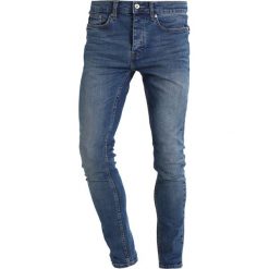 Topman VINT BLEACH Jeansy Slim Fit mid blue. Niebieskie jeansy męskie marki Topman. Za 169,00 zł.