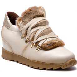 Sneakersy HISPANITAS - Sesame HI87866 Bone. Brązowe półbuty damskie Hispanitas, ze skóry ekologicznej. W wyprzedaży za 339,00 zł.