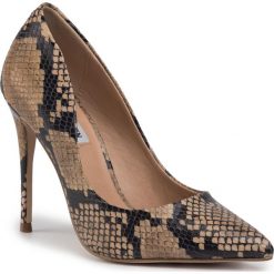 Szpilki STEVE MADDEN - Daisie SM11000714-03001-862 Tan Snake. Pomarańczowe półbuty damskie Steve Madden, bez wzorów, ze skóry ekologicznej, bez obcasa, na obcasie, bez zapięcia. W wyprzedaży za 379,00 zł.