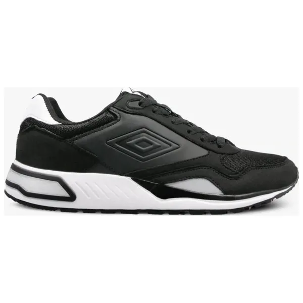 Umbro Redhill buty męskie, czarny, rozmiar 42,5. Czarne buty sportowe męskie Umbro, ze skóry, na sznurówki. W wyprzedaży za 103,99 zł.