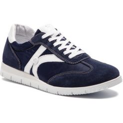 Sneakersy IGI&CO - 3121900 Blu. Niebieskie sneakersy męskie IGI&CO, na co dzień, bez wzorów, ze skóry, eleganckie, bez zapięcia. W wyprzedaży za 209,00 zł.