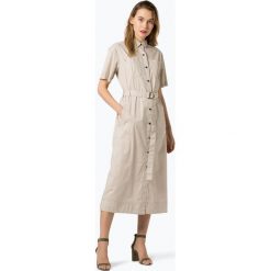 Marc Cain Sports - Sukienka damska, beżowy. Brązowe sukienki damskie Marc Cain Sports, bez wzorów, bez kołnierzyka, bez rękawów. Za 849,95 zł.