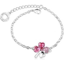Bransoletki damskie: Bransoletka z kryształkami Swarovski