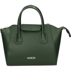 Torba - 142-06-O R VE. Żółte torebki klasyczne damskie Venezia, ze skóry. Za 249,00 zł.
