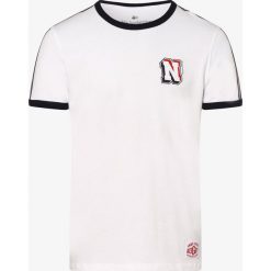 Nils Sundström - T-shirt męski, biały. Białe t-shirty męskie Nils Sundström, m, bez wzorów, sportowe, bez kołnierzyka. Za 89,95 zł.