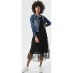 Czarna Spódnica Oceane. Czarne spódniczki damskie Born2be, s, bez wzorów, eleganckie, midi. Za 99,99 zł.