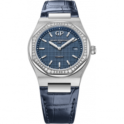 ZEGAREK GIRARD PERREGAUX LAUREATO 34 MM 80189D11A431-CB6A. Szare zegarki damskie GIRARD-PERREGAUX, ze stali. Za 40390,00 zł.