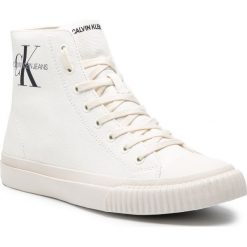 Trampki CALVIN KLEIN JEANS - Icaro S0594 Bright White. Białe półbuty męskie marki Calvin Klein Jeans, na co dzień, bez wzorów, z jeansu, bez zapięcia. Za 519,00 zł.