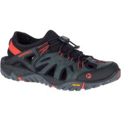 Merrell Buty Turystyczne All Out Blaze Sieve Dark Slate 10,5 (45). Czarne sandały męskie marki Merrell, bez zapięcia. W wyprzedaży za 349,00 zł.