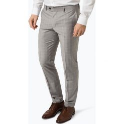 Finshley & Harding London - Męskie spodnie od garnituru modułowego – Grant IB, szary. Szare spodnie męskie marki Finshley & Harding London, s, bez wzorów. Za 349,95 zł.