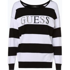 Guess Jeans - Sweter damski, czarny. Szare swetry klasyczne damskie marki Guess Jeans, na co dzień, l, z aplikacjami, z bawełny, casualowe, z okrągłym kołnierzem, mini, dopasowane. Za 309,95 zł.