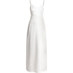IVY & OAK STRAP DRESS Suknia balowa snow white. Białe sukienki damskie marki IVY & OAK, bez wzorów, z wiskozy, wizytowe, bez kołnierzyka, bez rękawów. Za 799,00 zł.