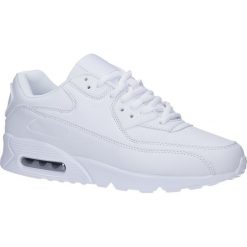 Białe Buty Sportowe Sznurowane Casu C66. Białe buty sportowe damskie Casu, bez wzorów, sportowe. Za 59,99 zł.
