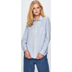 Levi's - Koszula. Niebieskie bluzki damskie Levi's®, s, bez wzorów, z bawełny, klasyczne, z klasycznym kołnierzykiem, z długim rękawem. W wyprzedaży za 179,90 zł.