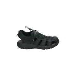 Sandały Skechers 51834-BBK. Czarne sandały męskie Skechers, bez zapięcia. Za 263,33 zł.