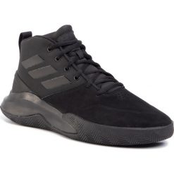 Buty adidas - Ownthegame EE9642 Cblack/CblackCblack. Czarne buty sportowe męskie Adidas, ze skóry ekologicznej, bez zapięcia, do koszykówki. Za 269,00 zł.