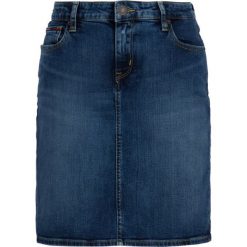 Spódnica jeansowa Tommy Jeans Amador DW0DW07032. Niebieskie spódniczki damskie Tommy Jeans, bez wzorów, z elastanu. W wyprzedaży za 229,00 zł.