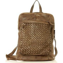 De lux marco mazzini plecak old pelle lavata taupe khaki. Brązowe plecaki damskie MAZZINI, bez wzorów, ze skóry, vintage. W wyprzedaży za 469,00 zł.