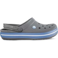 Crocs 11016-07W Charcoal Ocean, chodaki. Szare klapki damskie Crocs, bez wzorów, bez obcasa. Za 149,00 zł.