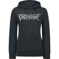 Bullet For My Valentine Raven Bluza z kapturem damska czarny. Czarne bluzy z kapturem damskie marki Bullet For My Valentine, m, z nadrukiem. Za 184,90 zł.