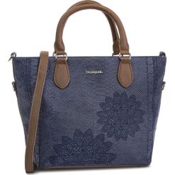 Torebka DESIGUAL - 18WAXPC4 5000. Niebieskie torebki klasyczne damskie Desigual, bez wzorów, ze skóry ekologicznej, klasyczne, bez dodatków. W wyprzedaży za 279,90 zł.