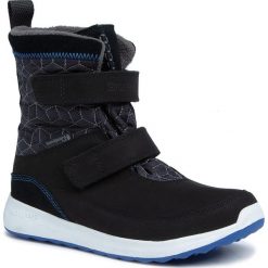 Śniegowce BUNDGAARD - Desi BG303105 Black/Blue. Czarne śniegowce chłopięce Bundgaard, bez zapięcia. W wyprzedaży za 289,00 zł.