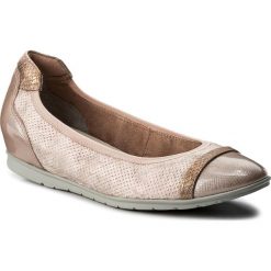 Półbuty TAMARIS - 1-22109-20 Rose Structure 579. Czerwone creepersy damskie Tamaris, z materiału, na płaskiej podeszwie. W wyprzedaży za 159,00 zł.