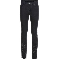 Rurki damskie: Dżinsy SKINNY bonprix ciemnoszary denim