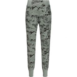 Spodnie AERONAUTICA MILITARE Print|Szary. Szare spodnie damskie marki Aeronautica Militare, z dresówki. W wyprzedaży za 460,00 zł.