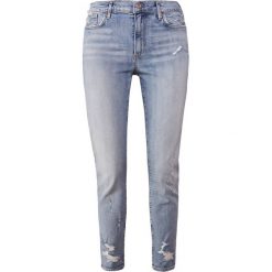 Agolde SOPHIE Jeans Skinny Fit vertico. Niebieskie rurki damskie marki Agolde, z elastanu. W wyprzedaży za 459,50 zł.