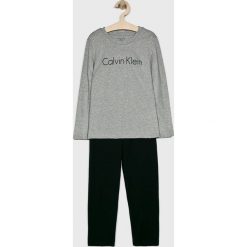 Calvin Klein Underwear - Piżama dziecięca 104-176 cm. Szare piżamy chłopięce Calvin Klein Underwear, bez wzorów, z bawełny, bez rękawów. Za 229,90 zł.