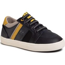Sneakersy MAYORAL - 43201 Marino 91. Niebieskie trampki chłopięce Mayoral, bez wzorów, ze skóry ekologicznej, na rzepy. Za 179,00 zł.